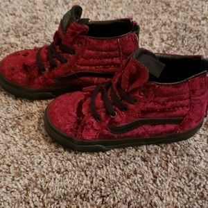 Vans - velvet